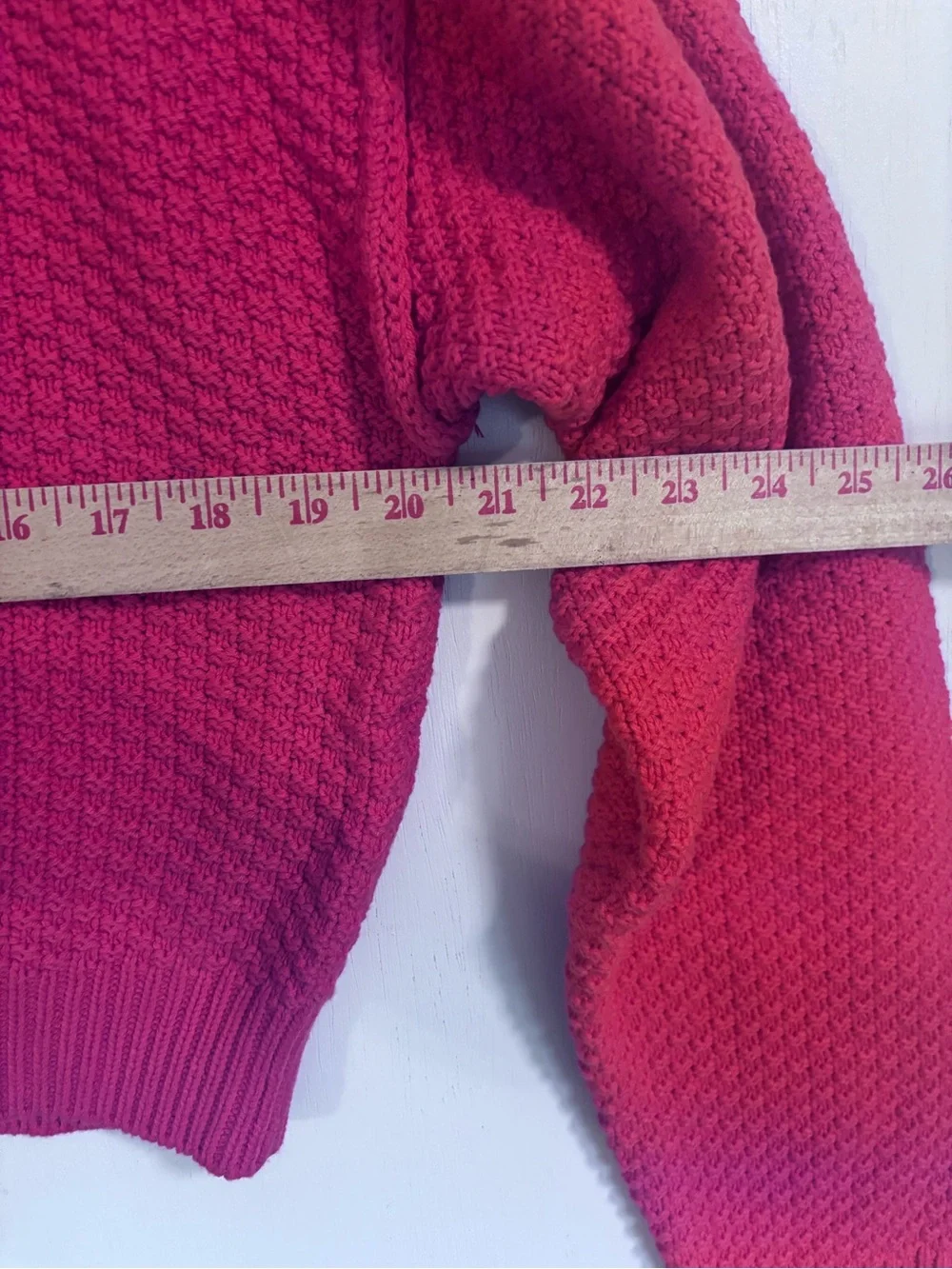 Free People Bright Fuchsia Button-Up Cropped Cardigan